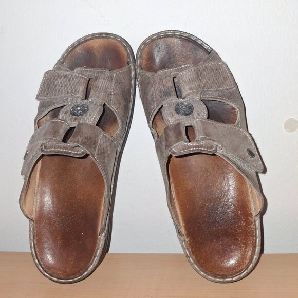 Finn Comfort Women's Pattaya Comfort Sandals - Size 38 (US 7.5) - Tan/Gold - Picture 7 of 8